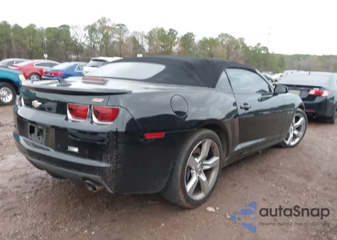 2012 Chevrolet Camaro 2Ss из США, поврежденный, VIN 2G1FT3DW4C9104611